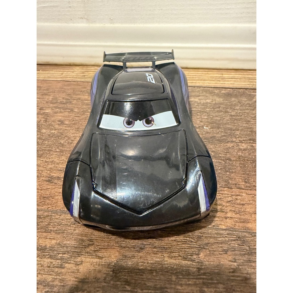 Disney Pixar Cars 3 Jackson Storm Black Blue Number 20 Toy Race Car